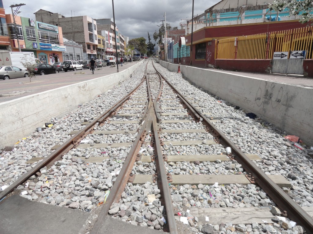 Foto: Lineas del tren - Riobamba (Chimborazo), Ecuador