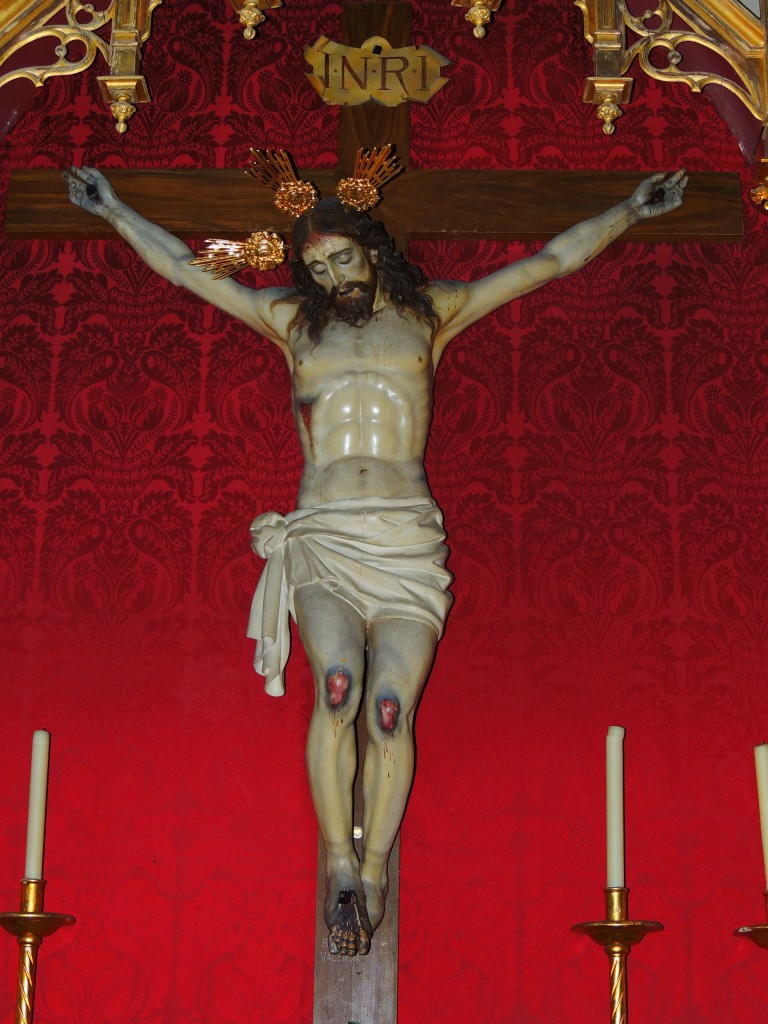 Foto: Jesús Crucificado- Interior Santuario de Regla- - Chipiona (Cádiz), España