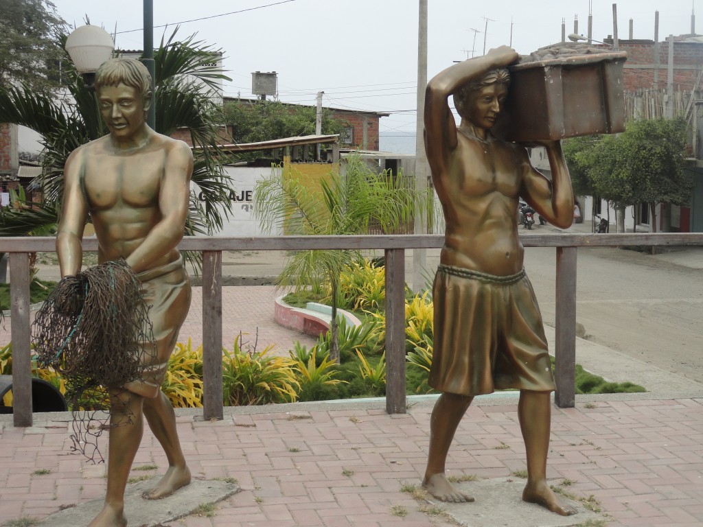 Foto: Parque - Crucitas (Manabí), Ecuador