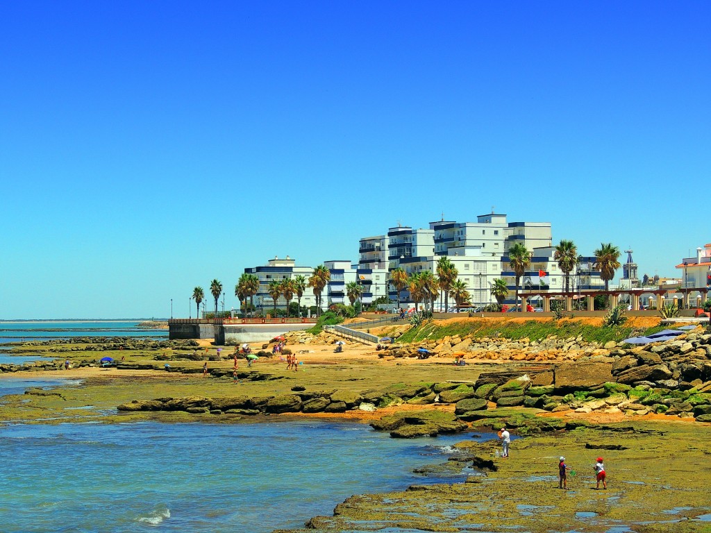 Foto: Bajamar en las Canteras - Chipiona (Cádiz), España