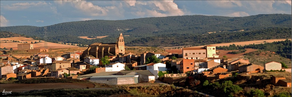 Foto: 130728-29 PANORAMICA ALCONCHEL DE ARIZA - Alconchel De Ariza (Zaragoza), España