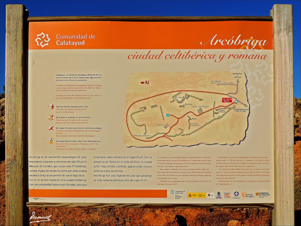 Foto: 130730-29 POBLADO ARCOBRIGA - Monreal De Ariza (Zaragoza), España