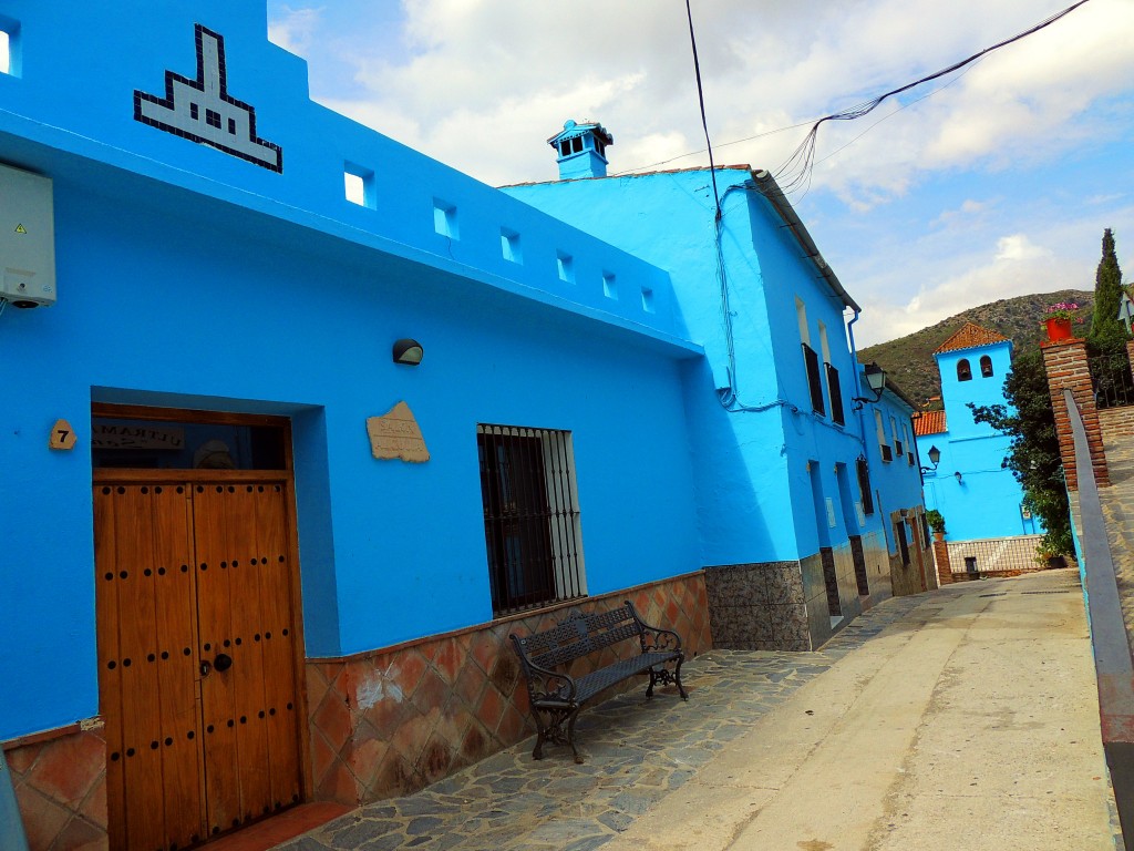 Foto de Júzcar (Málaga), España