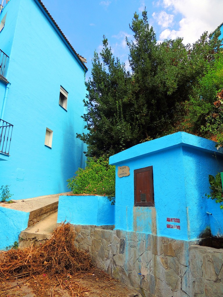 Foto de Júzcar (Málaga), España