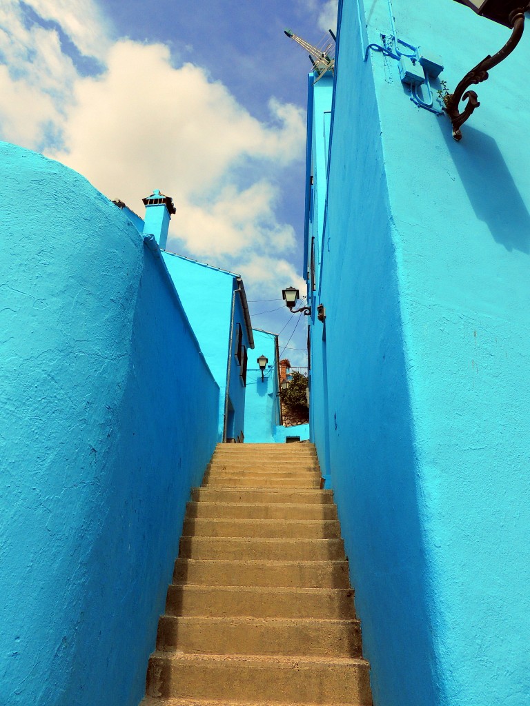 Foto de Júzcar (Málaga), España