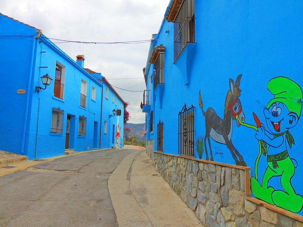 Foto de Júzcar (Málaga), España