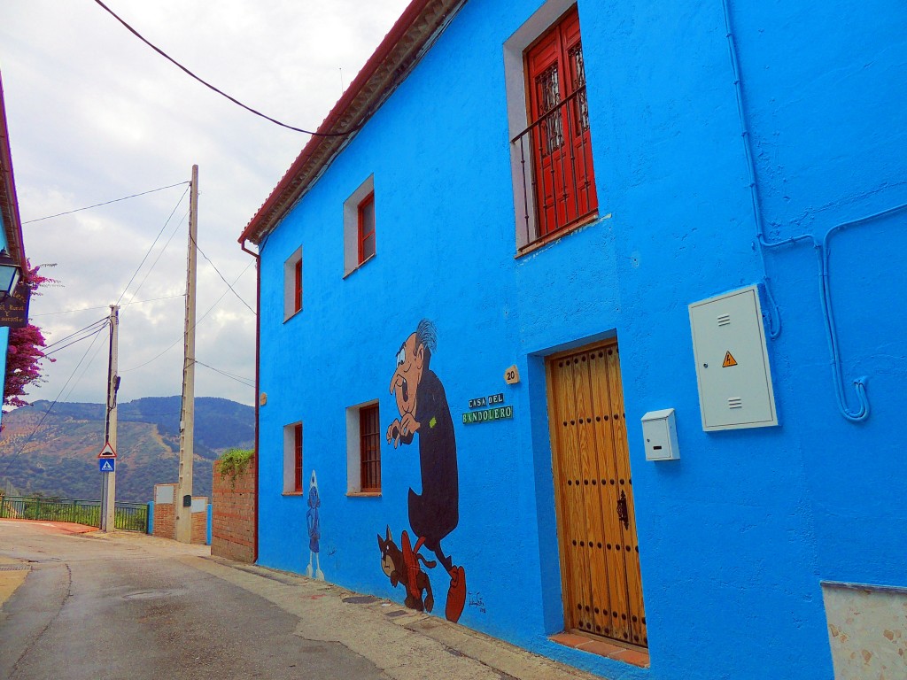 Foto de Júzcar (Málaga), España