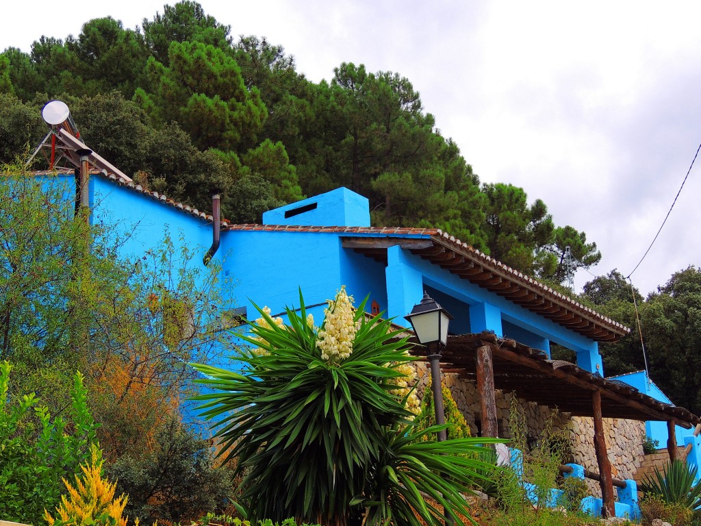 Foto de Júzcar (Málaga), España