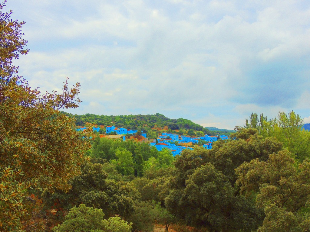 Foto de Júzcar (Málaga), España