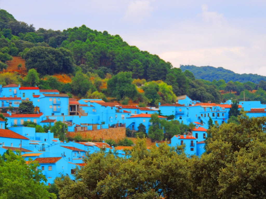 Foto de Júzcar (Málaga), España