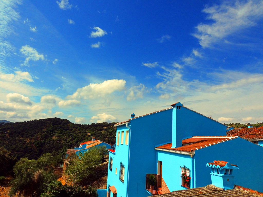 Foto de Júzcar (Málaga), España