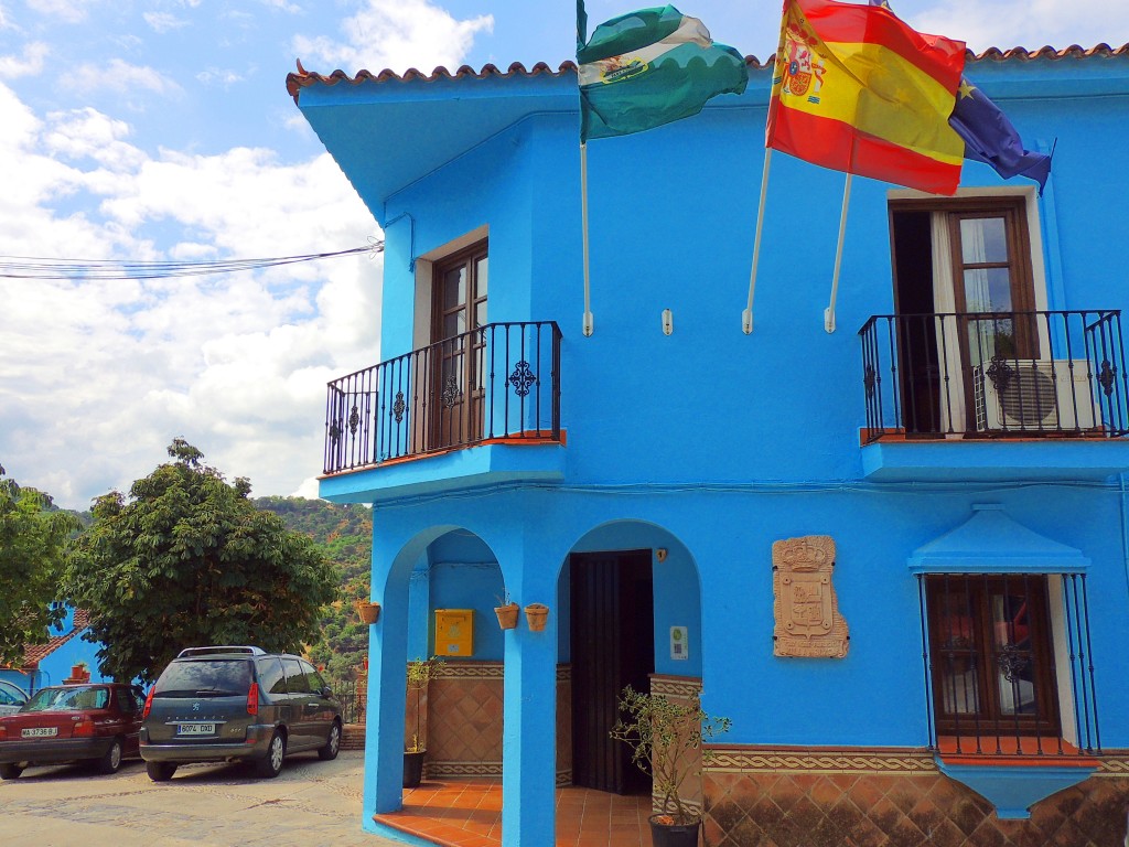 Foto de Júzcar (Málaga), España
