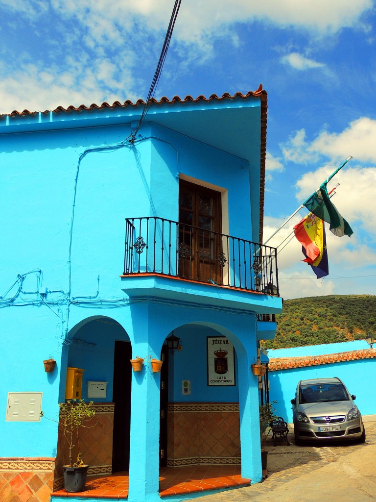 Foto de Júzcar (Málaga), España