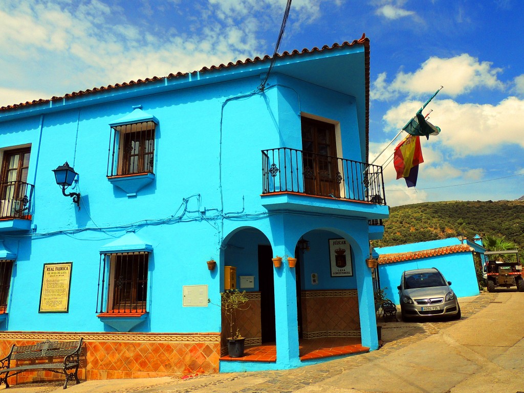 Foto de Júzcar (Málaga), España