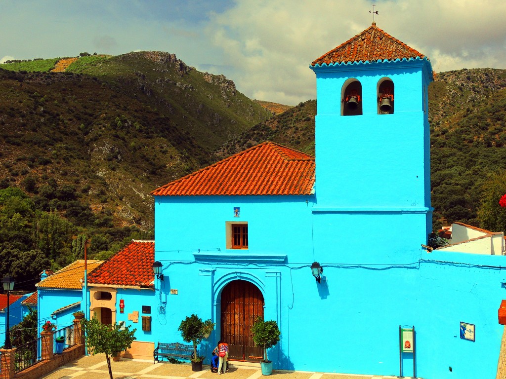 Foto de Júzcar (Málaga), España