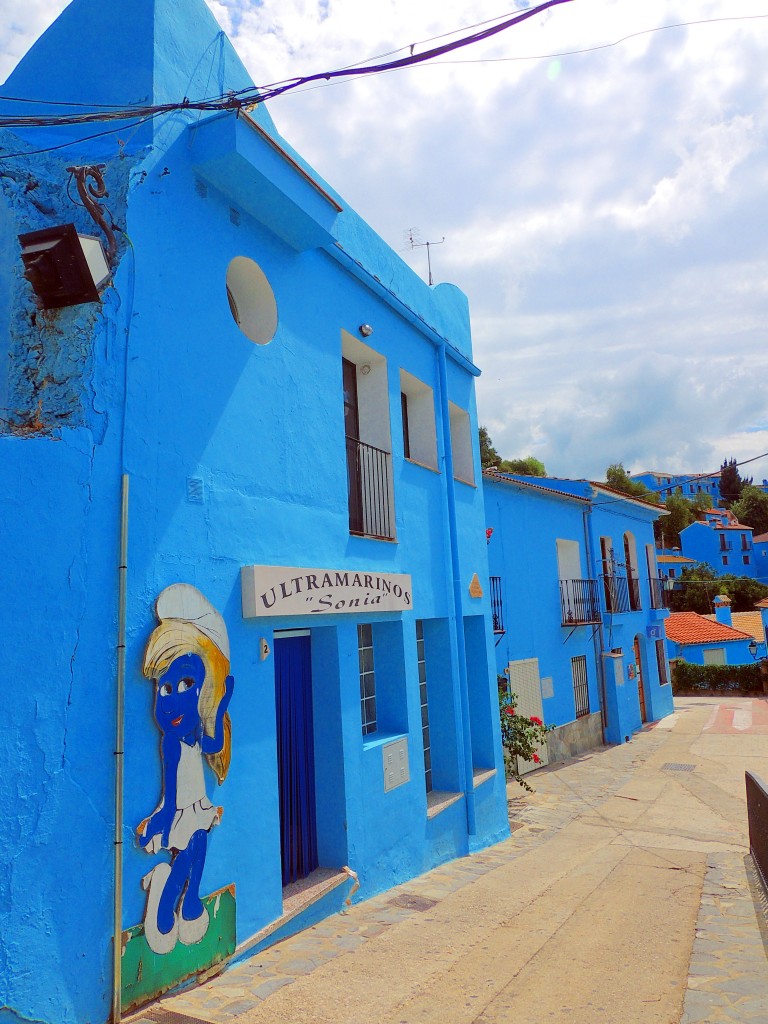 Foto de Júzcar (Málaga), España