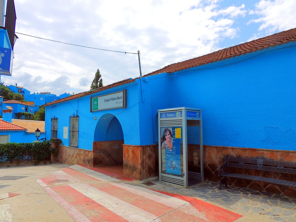 Foto de Júzcar (Málaga), España