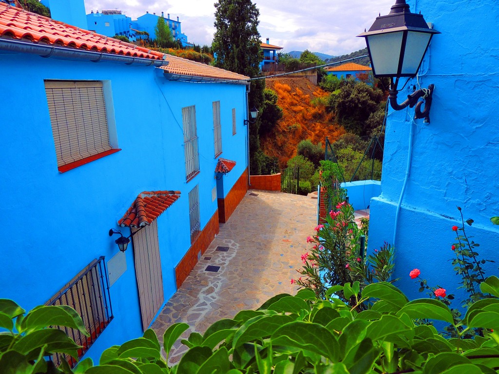 Foto de Júzcar (Málaga), España