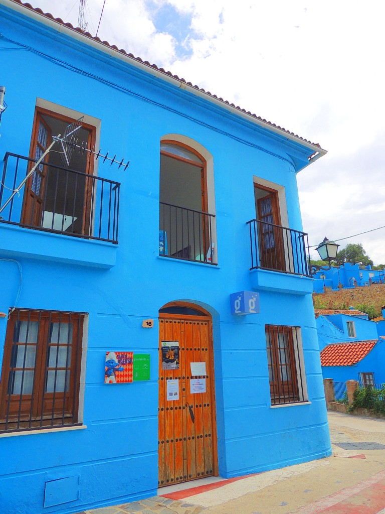 Foto de Júzcar (Málaga), España