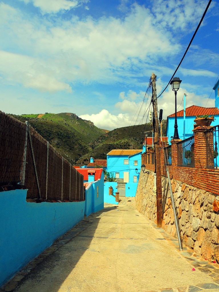 Foto de Júzcar (Málaga), España