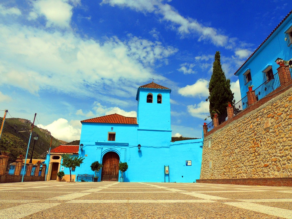 Foto de Júzcar (Málaga), España