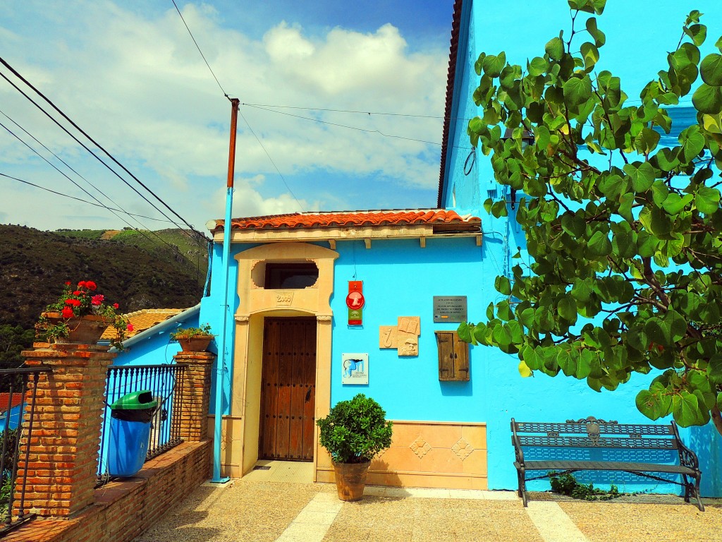 Foto de Júzcar (Málaga), España