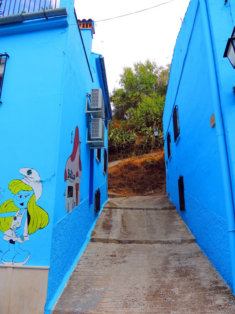 Foto de Júzcar (Málaga), España