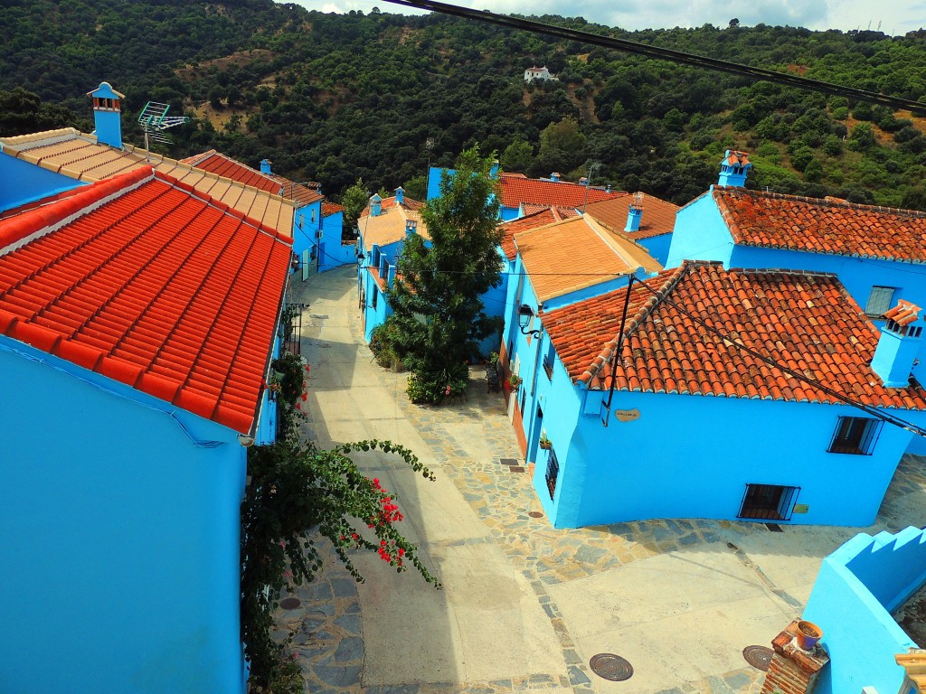 Foto de Júzcar (Málaga), España