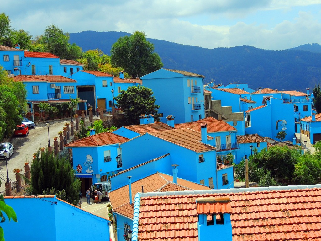 Foto de Júzcar (Málaga), España