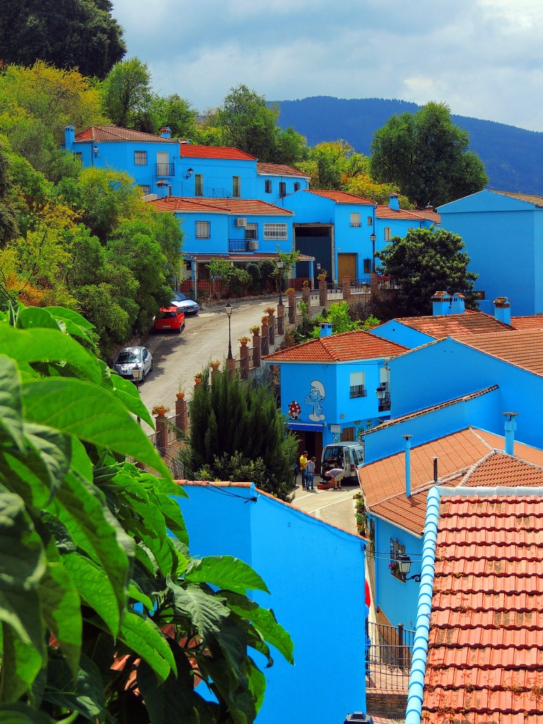 Foto de Júzcar (Málaga), España