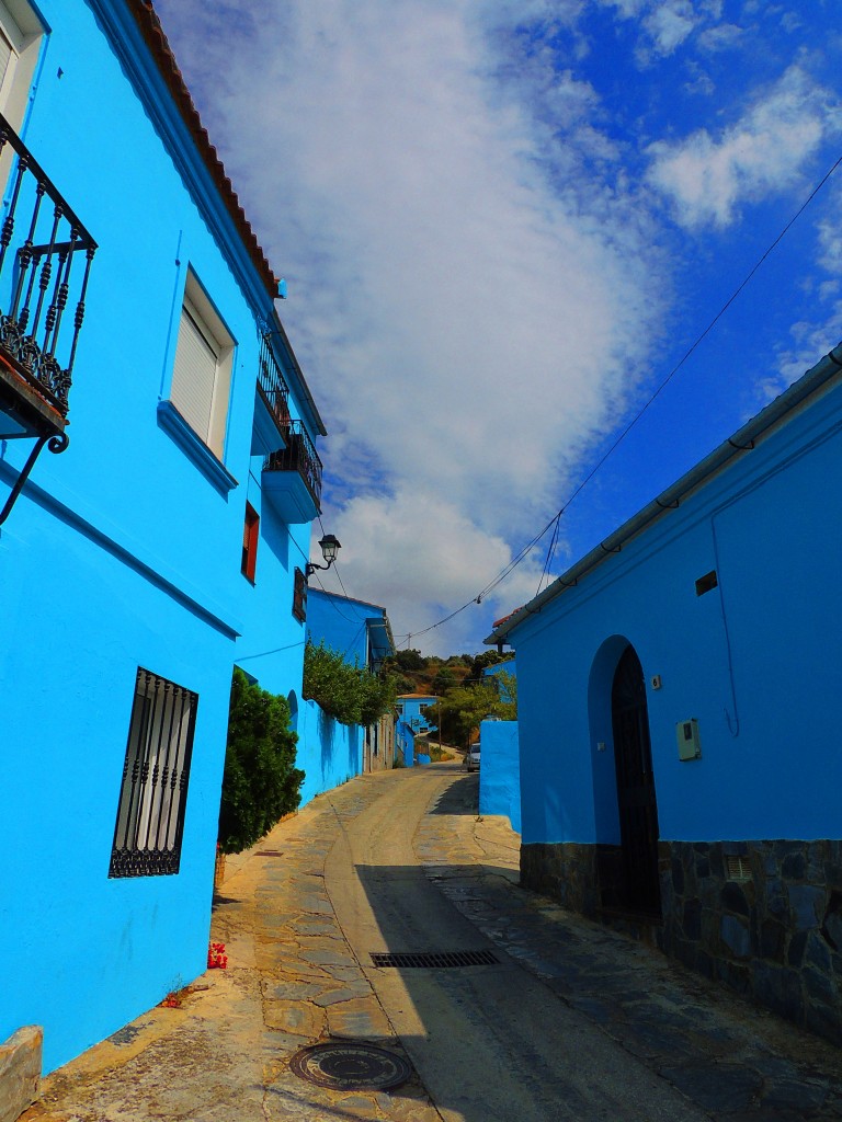 Foto de Júzcar (Málaga), España