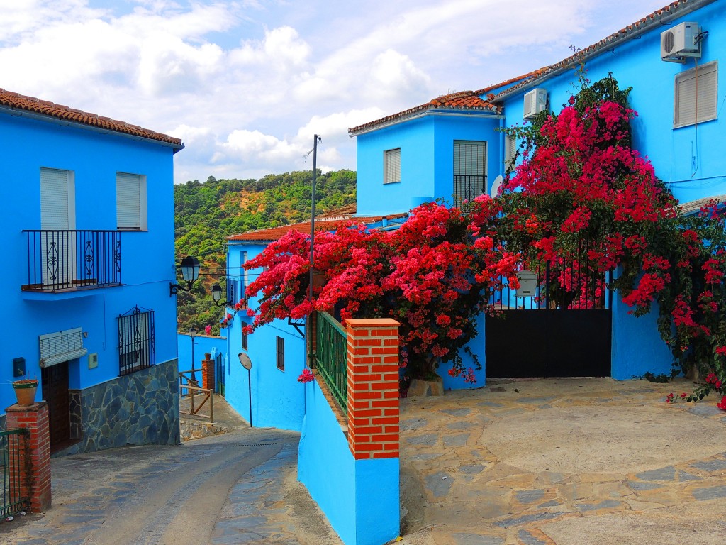 Foto de Júzcar (Málaga), España