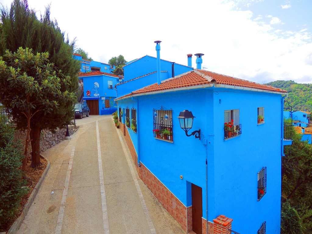 Foto de Júzcar (Málaga), España