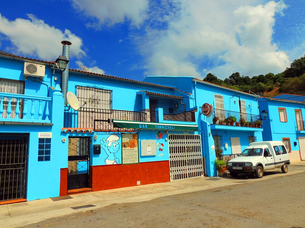 Foto de Júzcar (Málaga), España