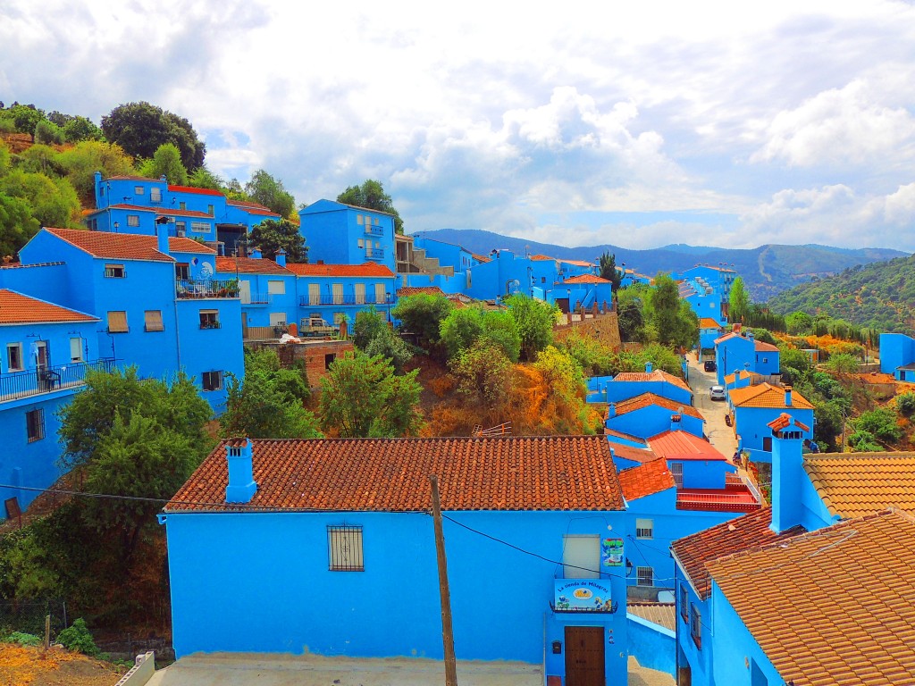 Foto de Júzcar (Málaga), España