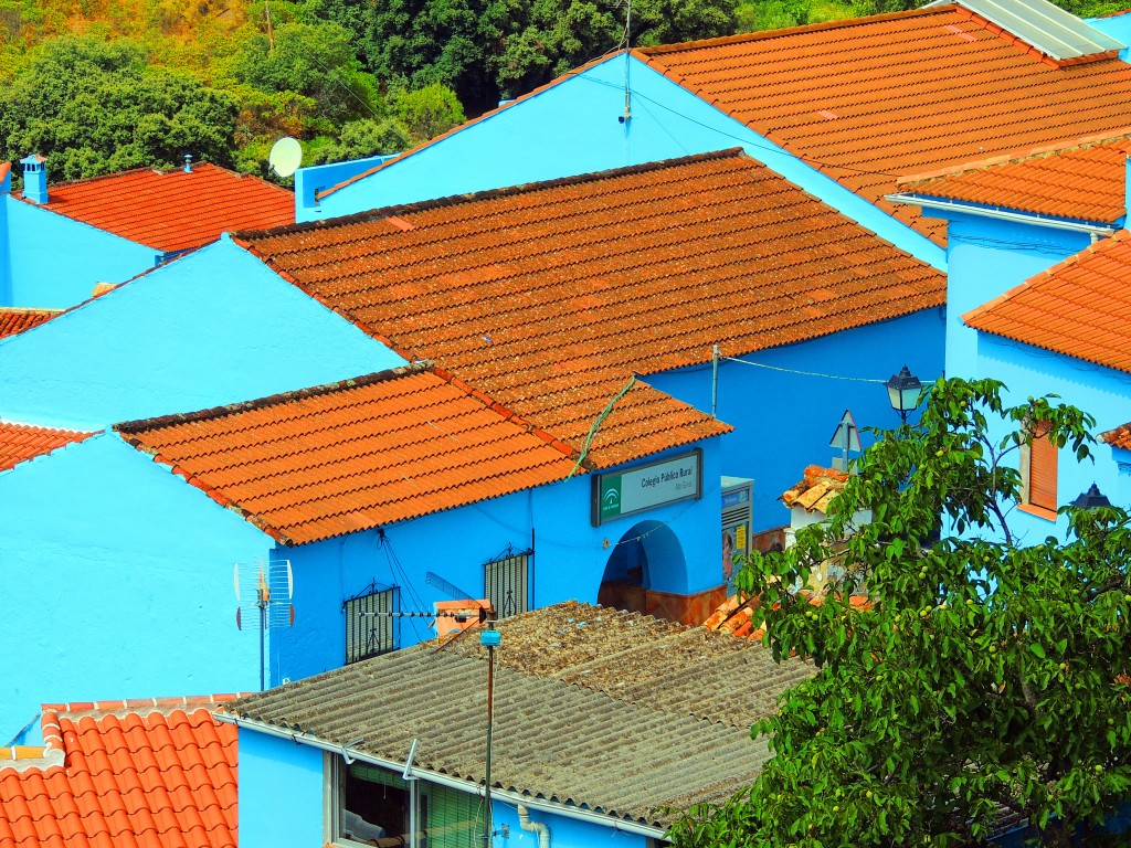 Foto de Júzcar (Málaga), España