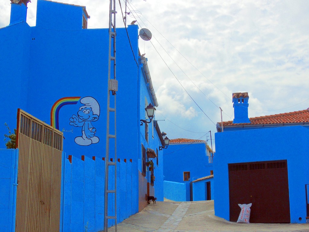 Foto de Júzcar (Málaga), España