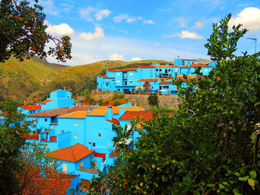 Foto de Júzcar (Málaga), España