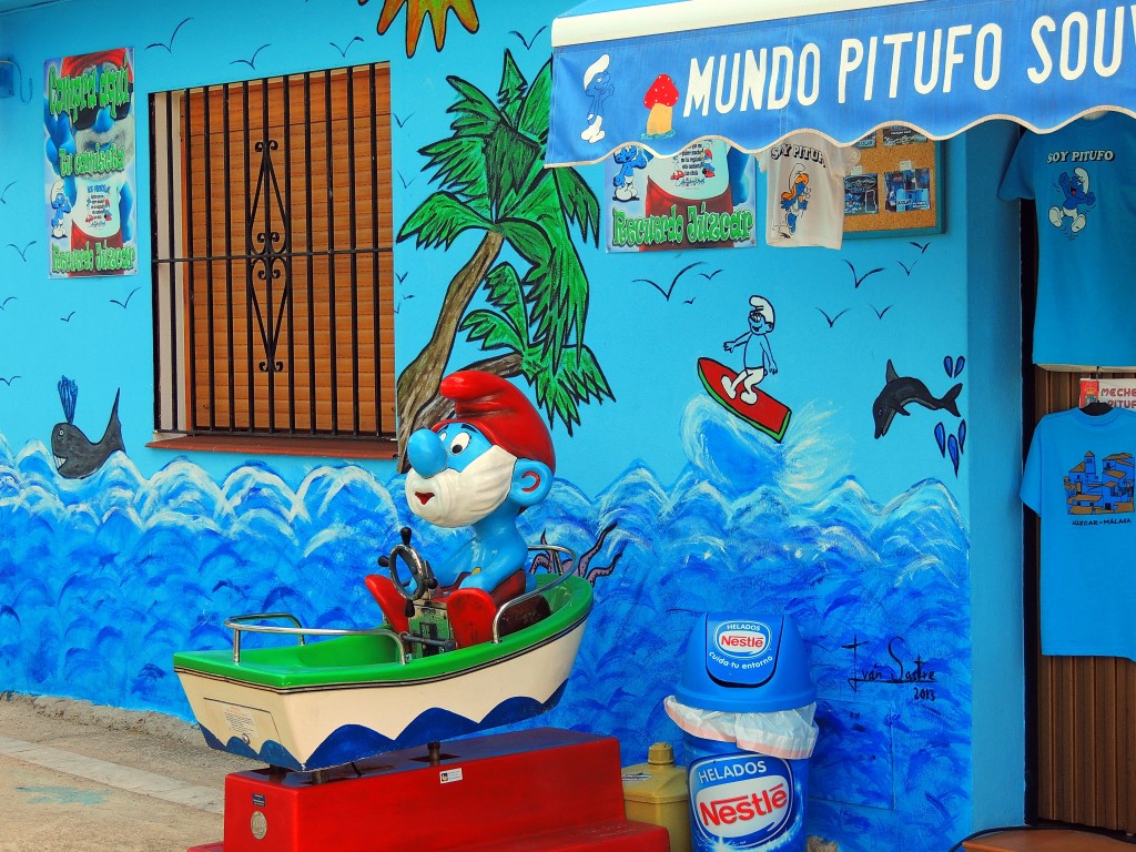 Foto de Júzcar (Málaga), España