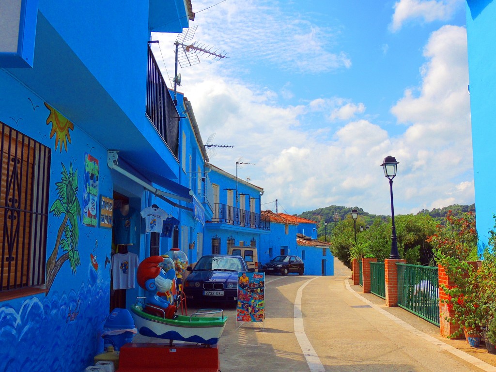 Foto de Júzcar (Málaga), España