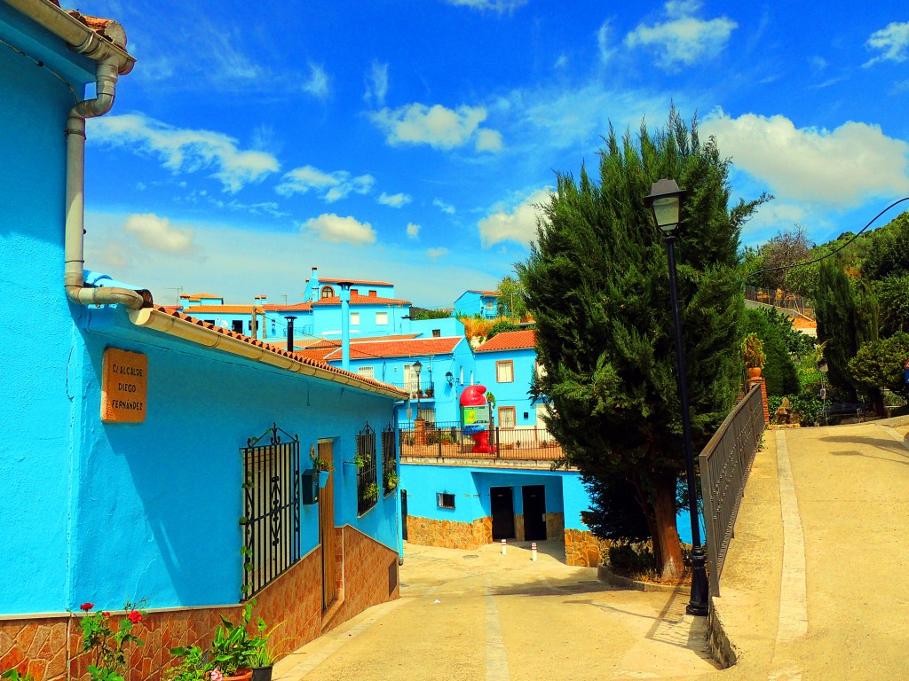 Foto de Júzcar (Málaga), España