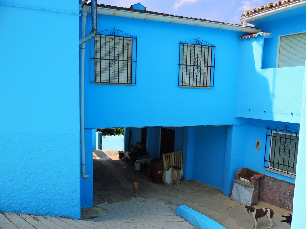 Foto de Júzcar (Málaga), España