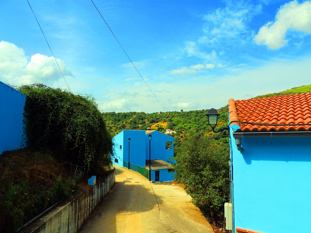 Foto de Júzcar (Málaga), España