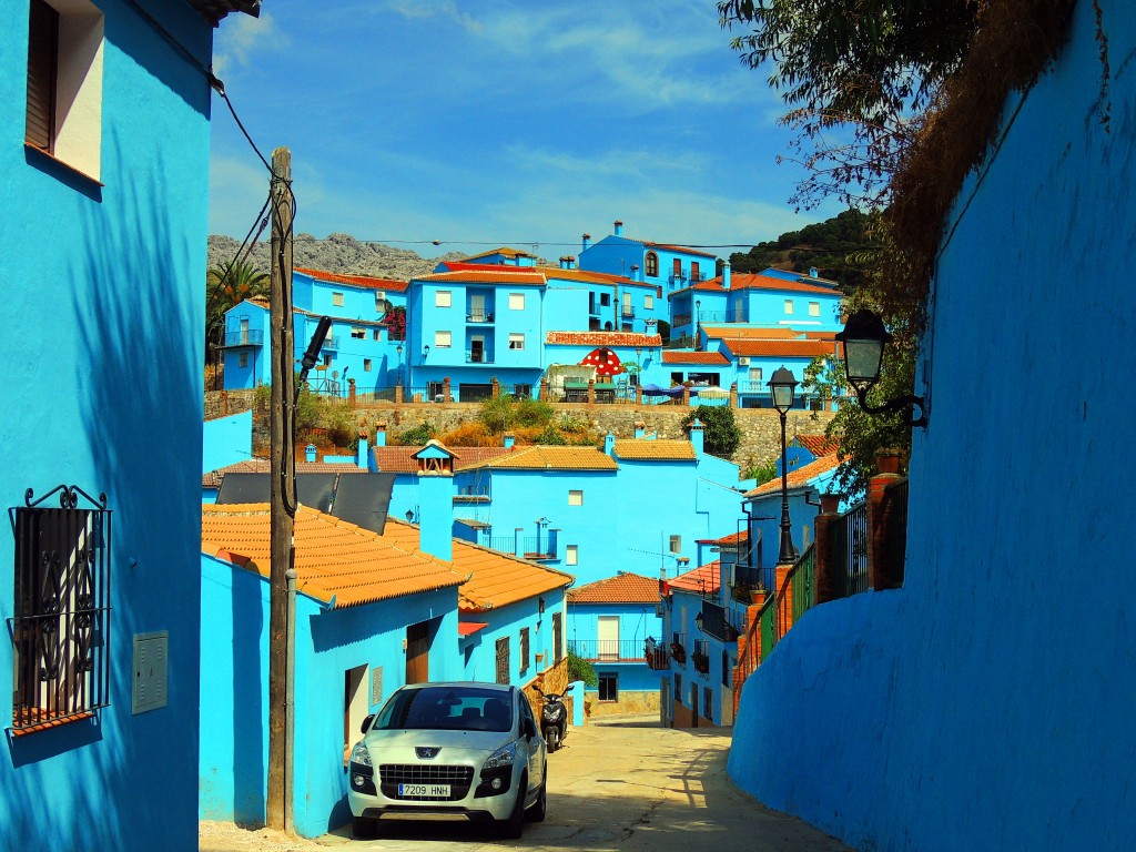 Foto de Júzcar (Málaga), España