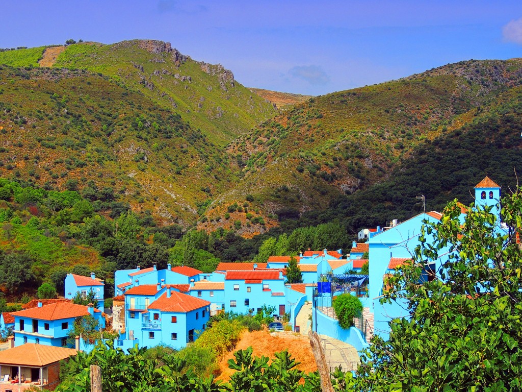 Foto de Júzcar (Málaga), España