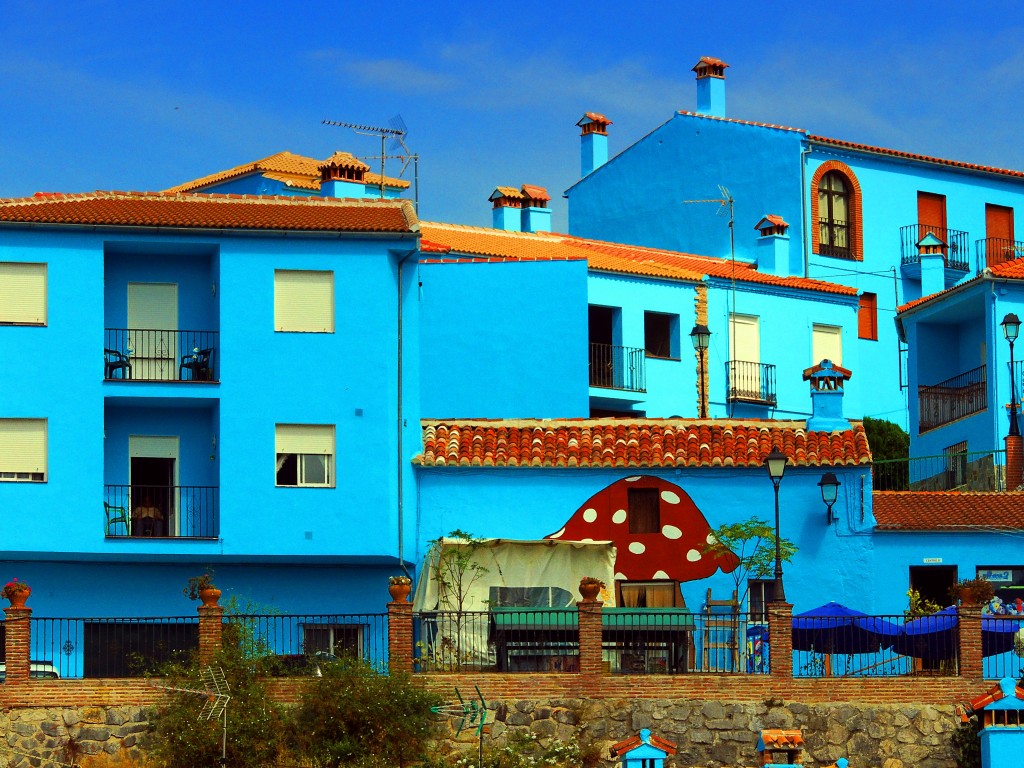 Foto de Júzcar (Málaga), España