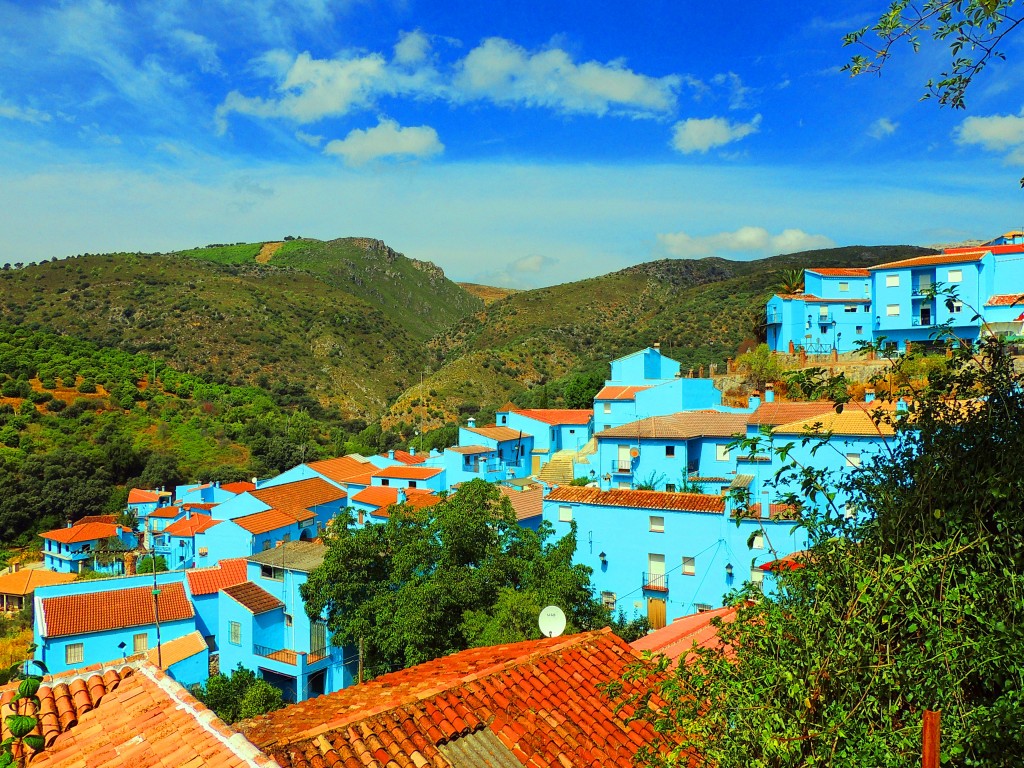 Foto de Júzcar (Málaga), España