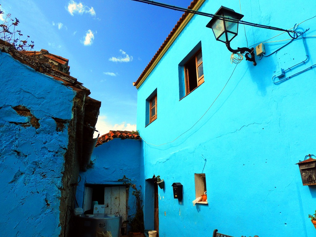 Foto de Júzcar (Málaga), España