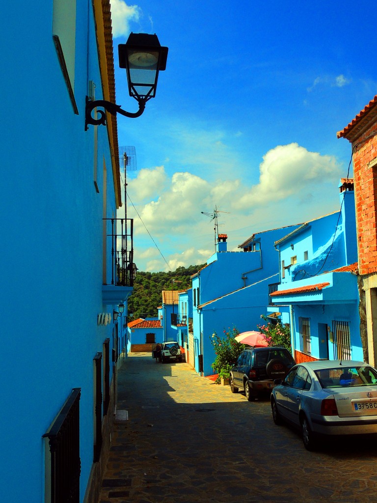 Foto de Júzcar (Málaga), España