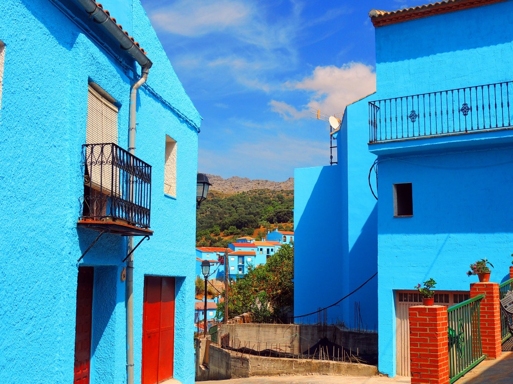 Foto de Júzcar (Málaga), España